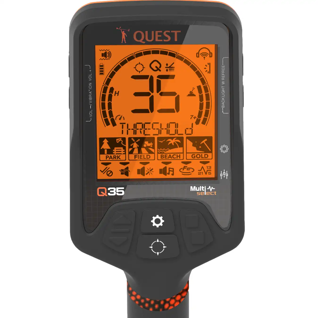 Quest Q35 metaaldetector Toysoldier Special Edition met XPointer II