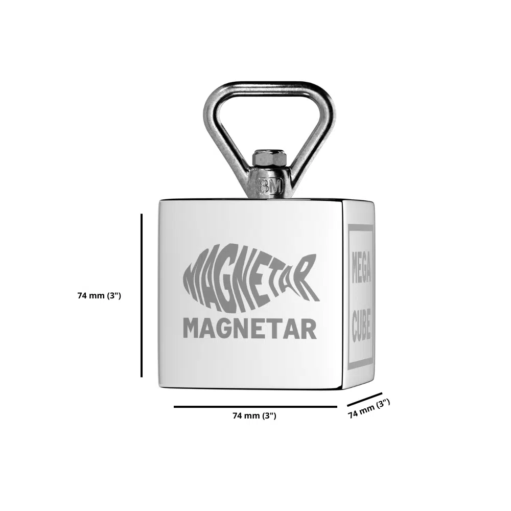 MEGACUBE ™ pakket – 2700 kg – 360° Blokmagneet