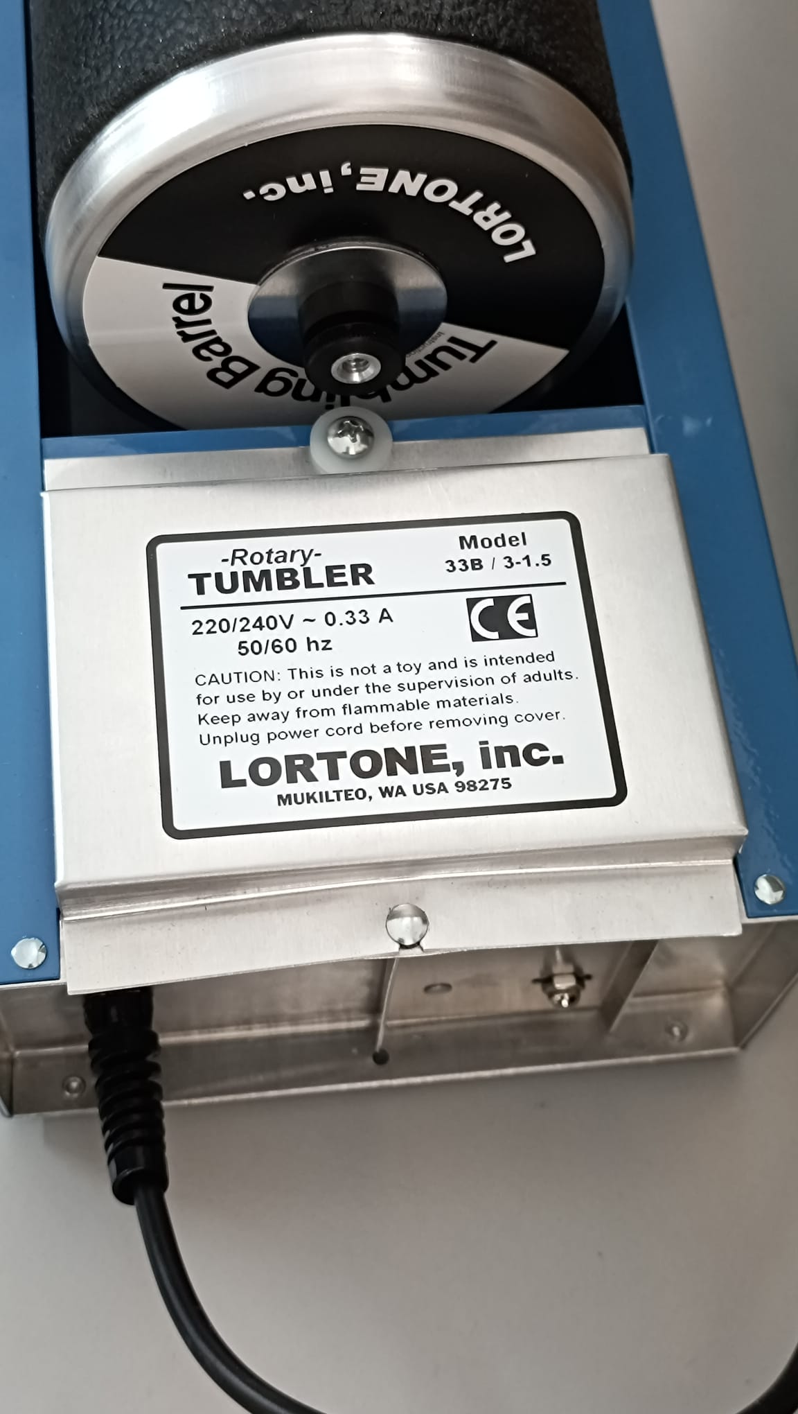 Lortone tumbler 33B