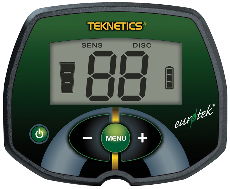Teknetics Eurotek metaaldetector met gratis accessoires